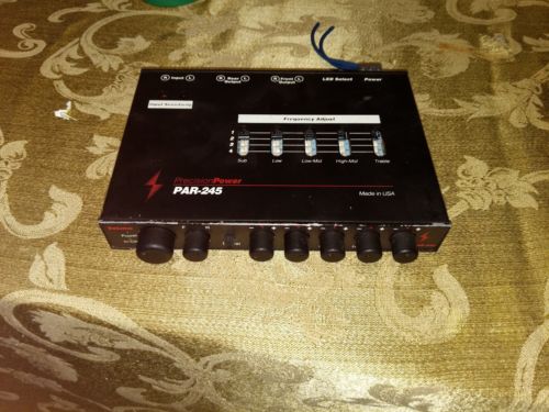 PPI PAR-245 Precision Power 5 Band Equalizer/Preamp Old School Free Ship USA!