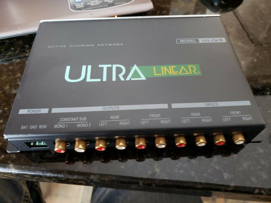 NEW ULTRA ULQ4 Active Dividing Network,passive EQ, Brand new still in box.