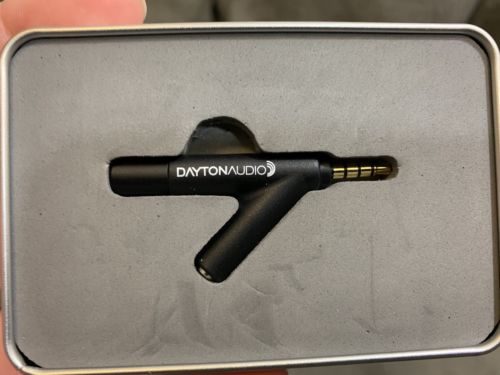 Dayton Audio iMM-6 iDevice Calibrated Microphone