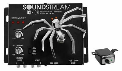 SOUNDSTREAM BX-10X DIGITAL BASS RECONSTRUCTION PROCESSOR WITH LIGHTED DISPLAY AN