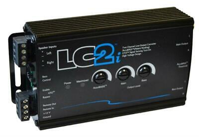 LC2i Black 2 Channel Line-Output Converter with AccuBASS