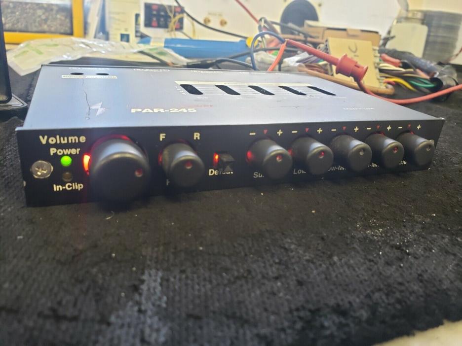 Precision Power PAR-245 SQ Preamp 5 Band Equalizer - PPI Quality