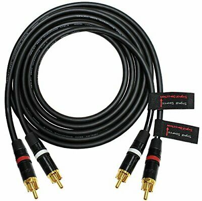 5 Foot – Directional Quad High-Definition Audio Interconnect Cable Pair CUSTOM M