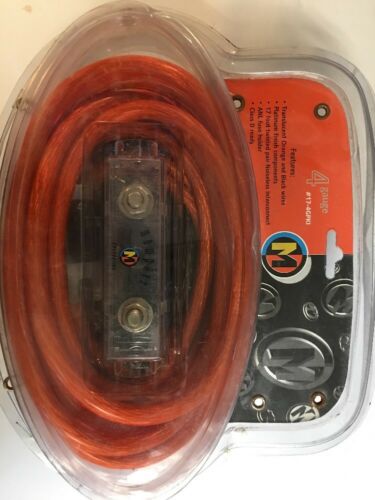 Memphis Car Audio 17-4GKIT 4 AWG 1,000 Watts Amplifier Installation Kit New
