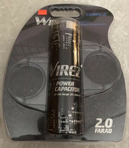 NEW WIREZ 2.0 FARAD POWER CAPACITOR 24 VOLT SURGE  NEW OLD STOCK