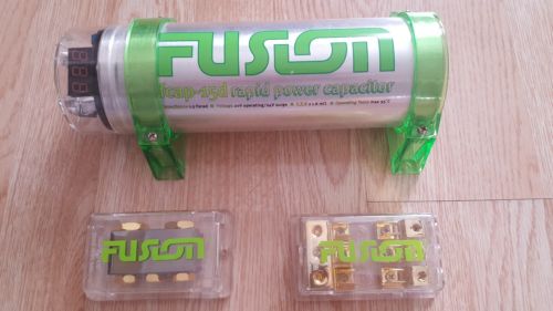 1.5 Farad Fusion Capacitor with Extras LED Voltage Display