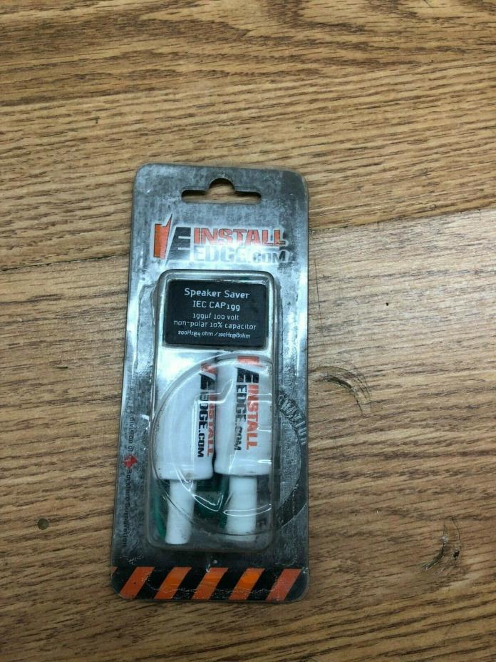 Install Edge IEC CAP199 199uf Volt Non-Polar 10% Capacitor Speaker Saver