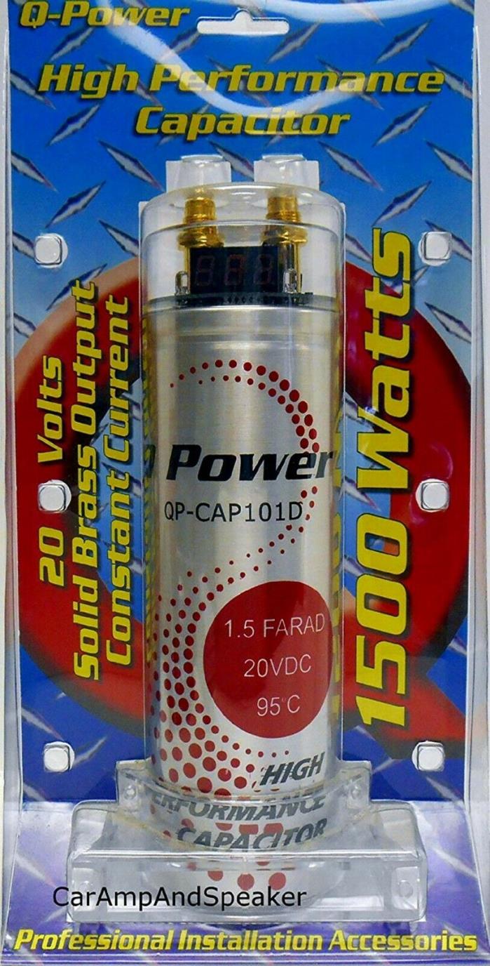 Q Power High Performance Digital Capacitor CAP101D, 1.5 Farad, 20 Volts 1500W