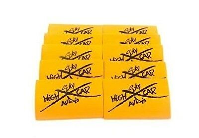 Sky High Car Audio 10 Pack 1/0 Heat Shrink - Orange