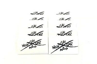 Sky High Car Audio 10 Pack 1/0 Heat Shrink - White