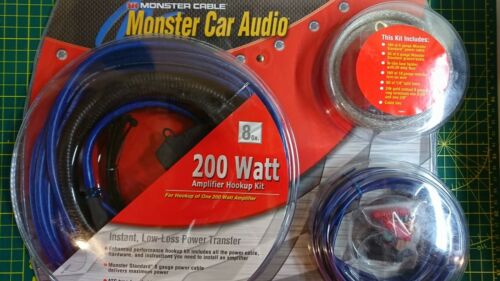 Monster Cable Car Audio Amplifier Hookup Kit