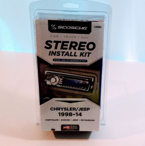 Scosche CJ2086A Stereo Install Kit for Chrysler Jeep 1998-2014