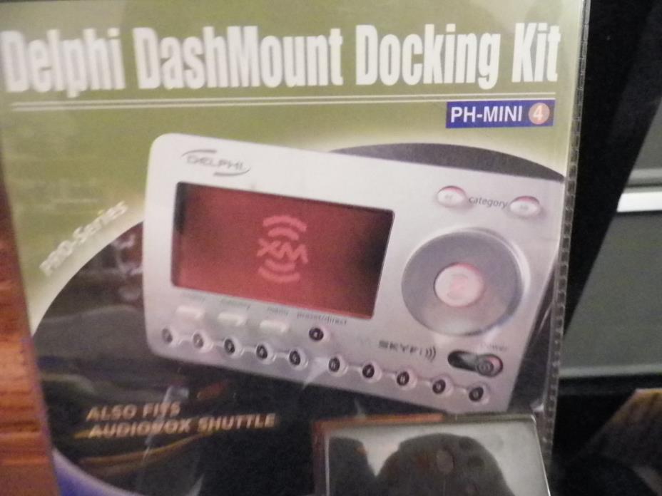 Delphi Dashmount Docking Kit PH-Mini4 By Bracketron NEW FREE Fast Shipping!!!!!!