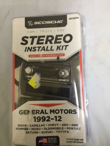 Scotch GMT2049A Stereo  Install Kit General Motors 1992-2012  (M)