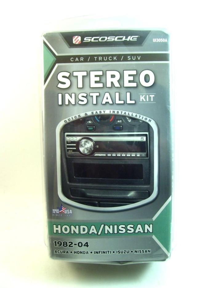 Scosche Stereo Install Kit UI3050A Honda Nissan Acura Infiniti Isuzu 1982-04