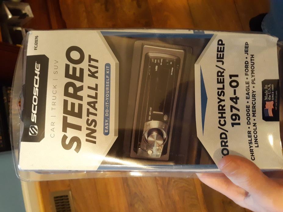 SCOSCHE*FCJ2076* STEREO INSTALL KIT - FORD / CHRYSLER / JEEP 1974-01