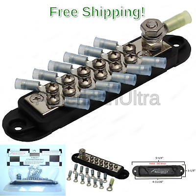 Fastronix 12 Terminal Ground Distribution Block Kit