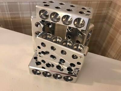 ILL Customz 1/0 Distribution Block - 4 In/Out Polished B Stock + POS Only