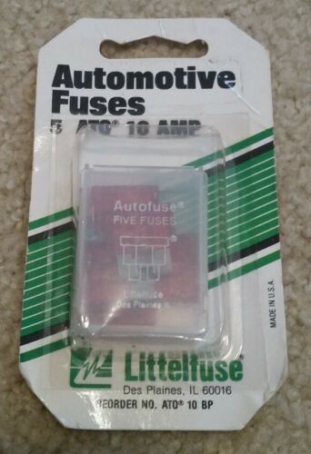 Littelfuse Automotive fuses 5 ATO 10 AMP