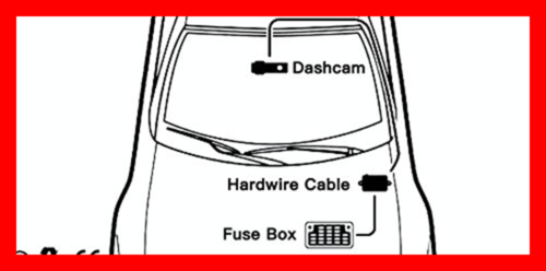 Hardwire Installation Kit + Fuse Tap For Goluk Dash Cam Beauty
