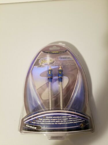 Stinger SVX20 Video Interconnect RCA Cable 1-Channel Double Shielded 20 ft NEW