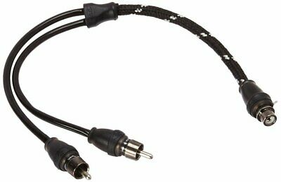 Rockford Fosgate RFITY-1F Y Adapter 2 Male to 1 Female Signal Cable