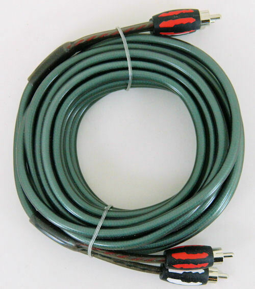 Raptor MS-20 Marred Series 2 Channel 20 Foot RCA Cable