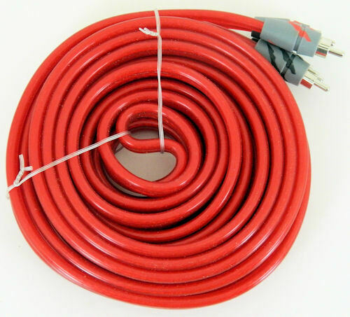 Raptor SS-20 Shredder Series Braided Shield 20 Foot RCA Cable