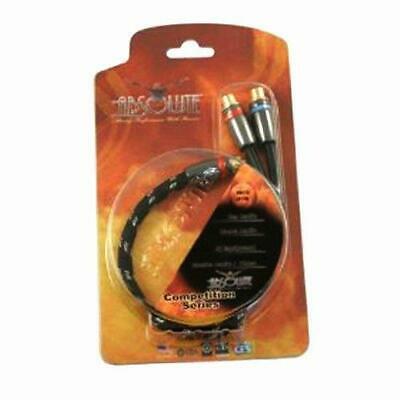 Absolute ABCO2F1M Competition Series 2 Female 1 Male RCA Interconnectors Cable