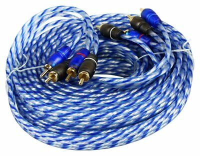 Rockville RTR254 25 Foot 4 Channel Twisted Pair RCA Cable Split Pin 100% Copper