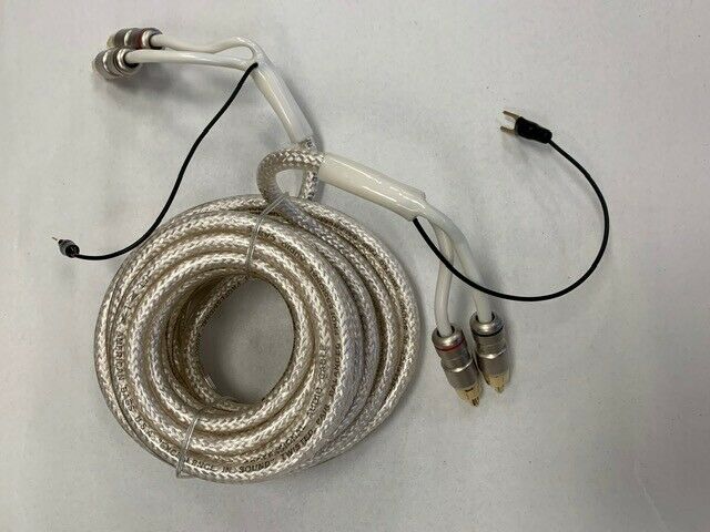 American Bass 18ft White RCA cable AB-lNT18