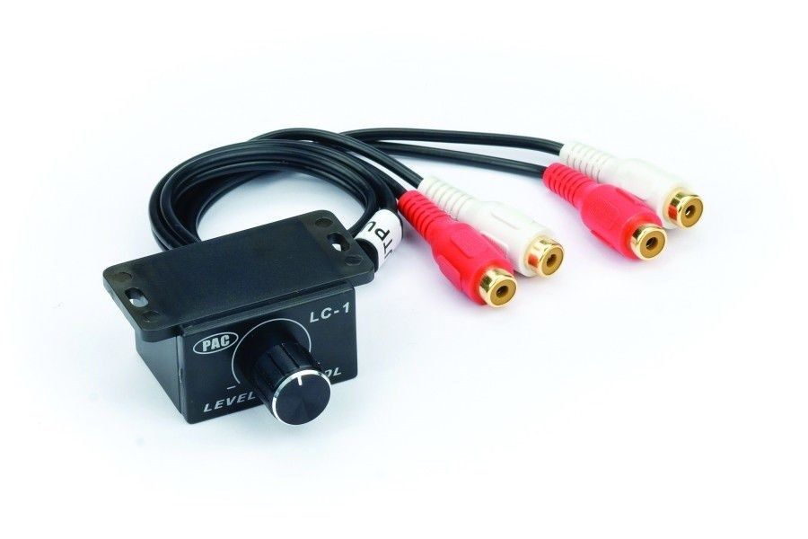 PAC Audio RCA Inline Signal Line Level Remote Volume / Gain Sub Controller LC-1