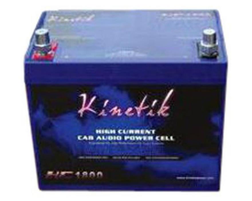 Kinetik HC1800 1900A High Current Power Cell Car Audio Battery