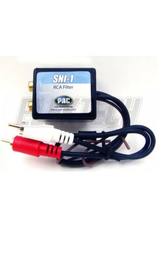 NEW PAC SNI-1 CAR STEREO RCA NOISE ELIMINATION FILTER GROUND LOOP ISOLATOR SNI1