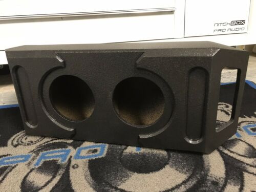 Jeep Wrangler Unlimited JKU Tailgate Dual 8” Subwoofer Sub Box Enclosure