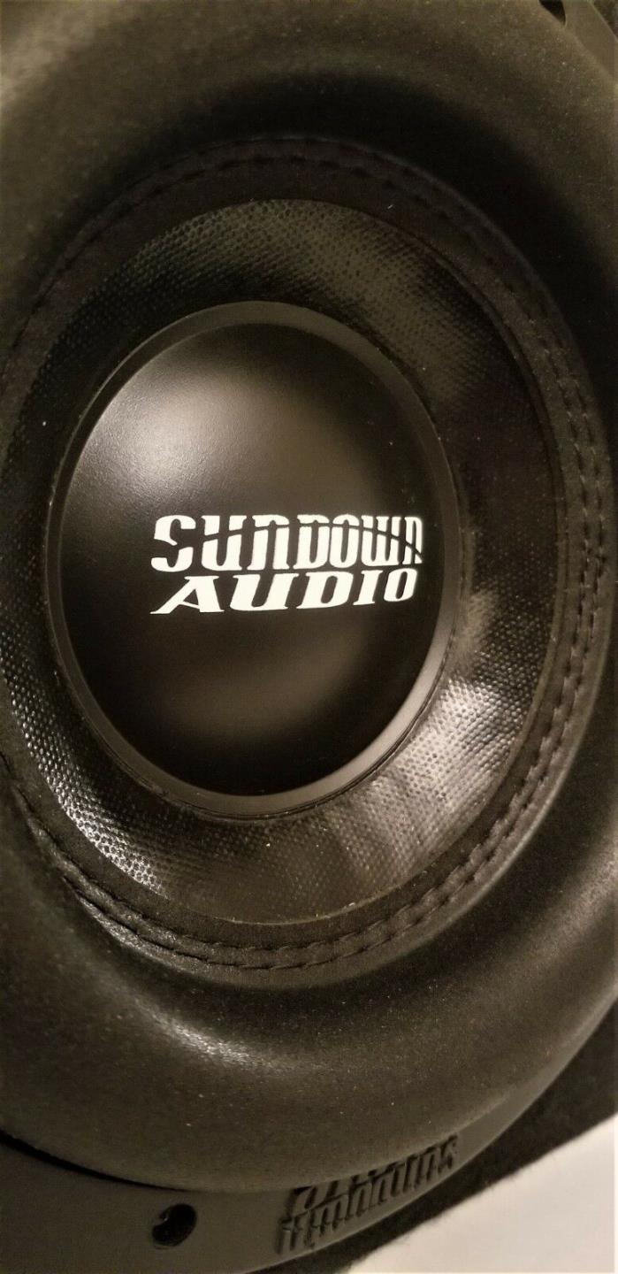 Sundown Audio SA 8 Dual 4 OHM Subwoofer