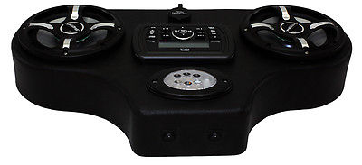 Froghead Ind. Stereo for Canam Commander with Bluetooth AM/FM App and LED Speak