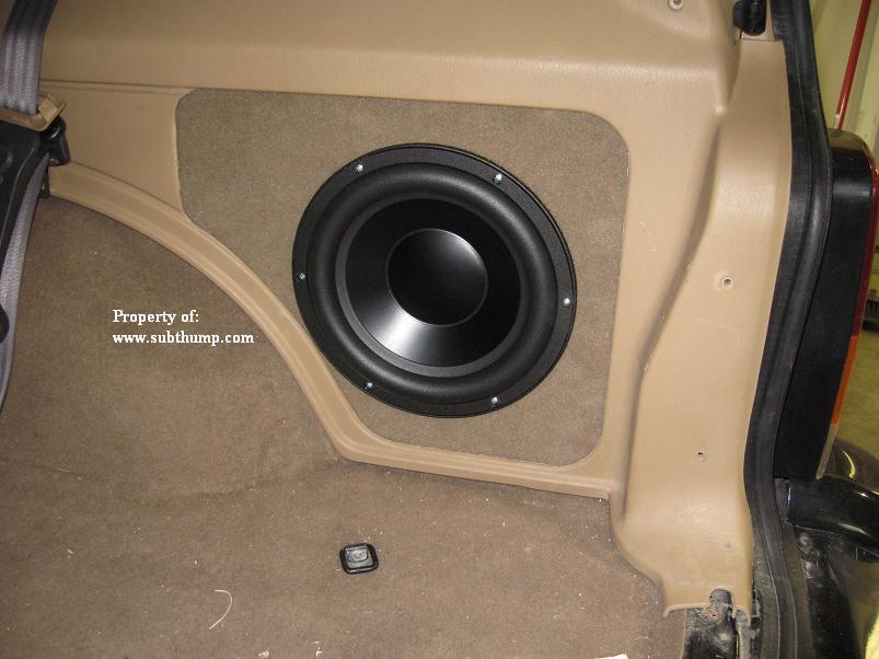 1984-2001 Jeep Cherokee Cargo Stealth Sub Enclosure