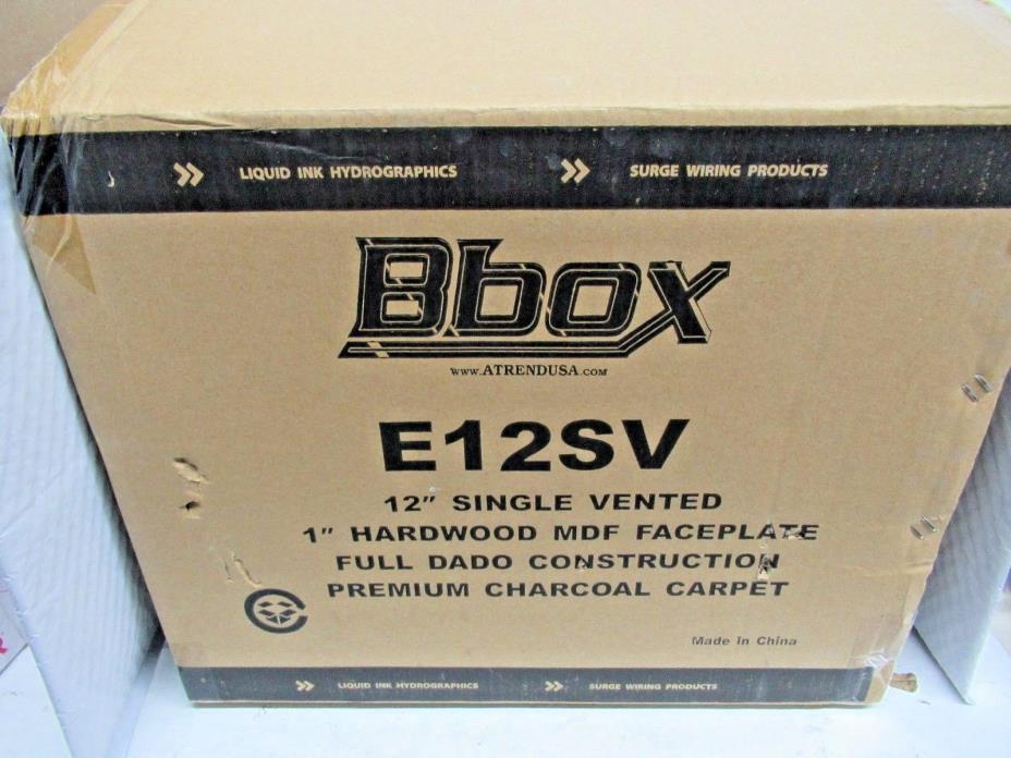 BBox E12SV Single 12