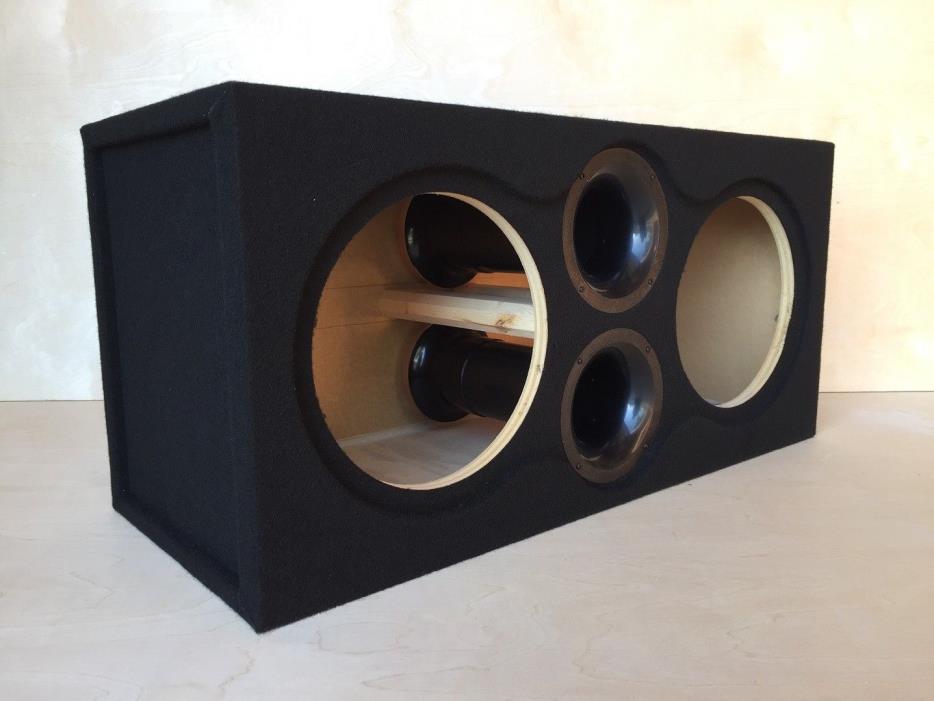 Custom Ported Subwoofer Box Enclosure for 2 12