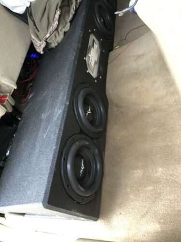 subwoofer and box