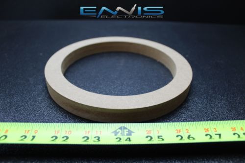 1 MDF SPEAKER RINGS SPACER 6.5 INCH WOOD 3/4 THICK FIBERGLASS BOX RING-6.5R