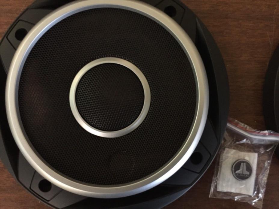 JL AUDIO 6” Black Speaker Grill Pair speaker grills only NEW