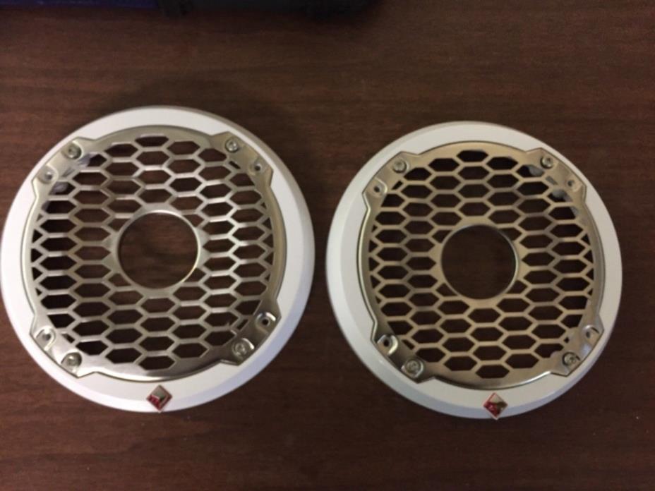 Rockford Fosgate Marine 6” Speaker Grill Pair speaker grills only NEW 6”