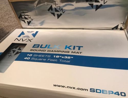 NVX SDBP40 Sound Damping Mat Bulk Kit 40 sq ft.