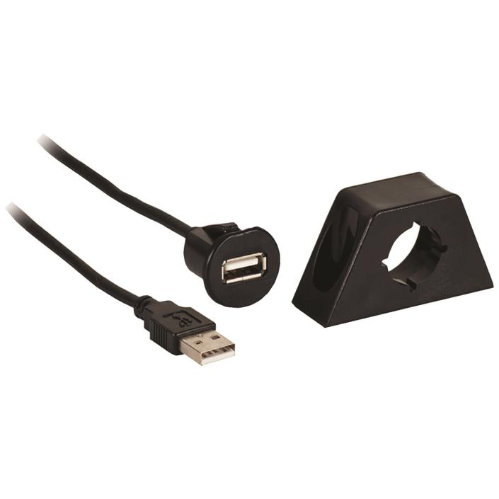 AXXESS(R) AX-FMUSBEXTCB Male to Female USB Cable with Mount - Free ship