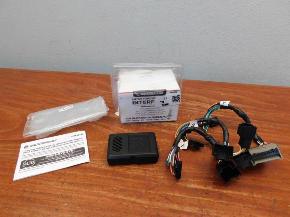 Scosche GM3000 LAN Interface 2004-up Select GM Vehicles Harness