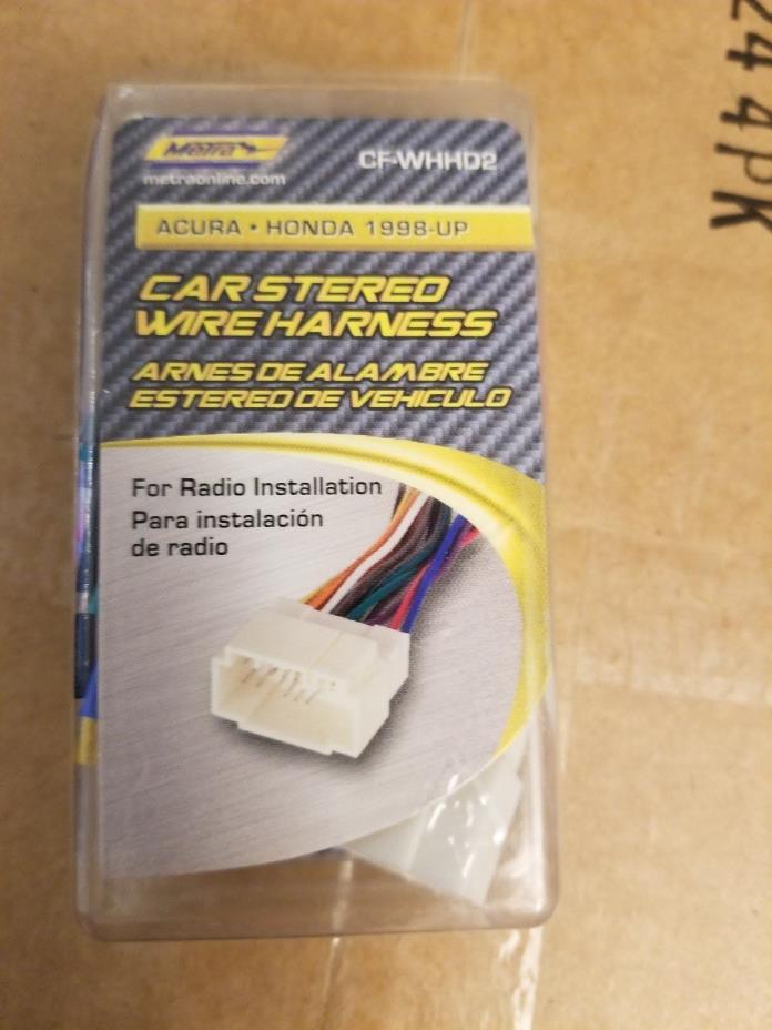 Metra CF-WHHD2 Care Stereo Wiring Harness Acura/Honda 1998-Up