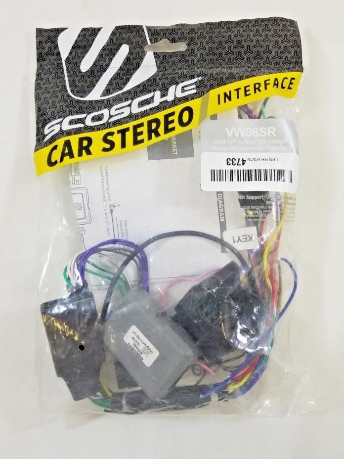 Scosche Vw08sr 2006-up Volkswagen Stereo Replacement Kit