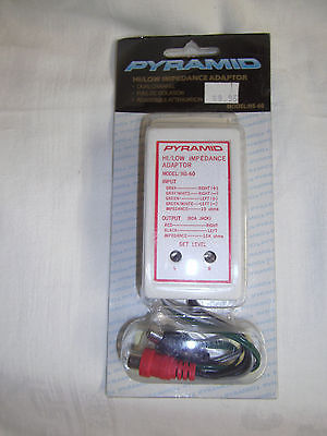 Pyramid NS-60 Hi/Low Impedance Adaptor New In Package